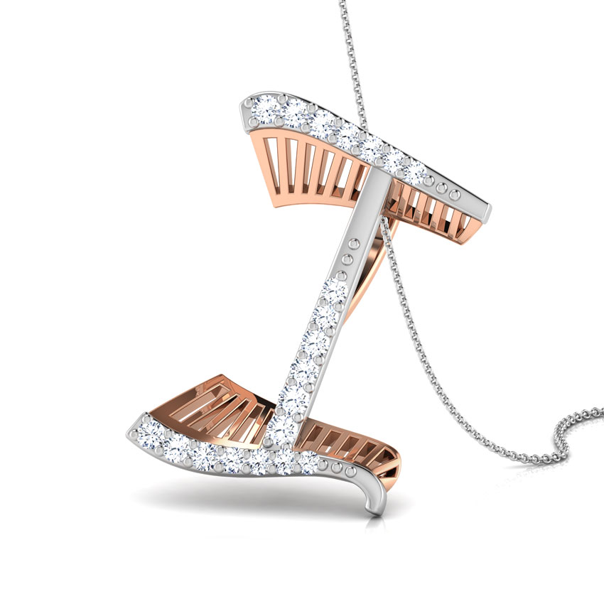 Zoey Alphabet I Pendant