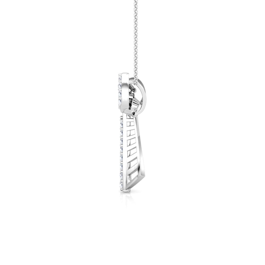Erin Alphabet T Diamond Pendant
