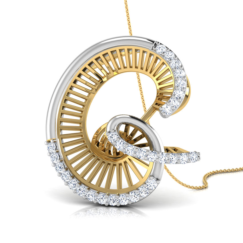Cleo Alphabet G Pendant