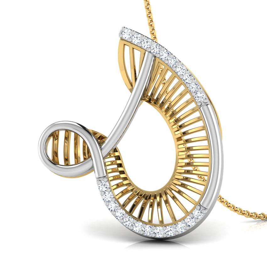 Dee Alphabet D Pendant