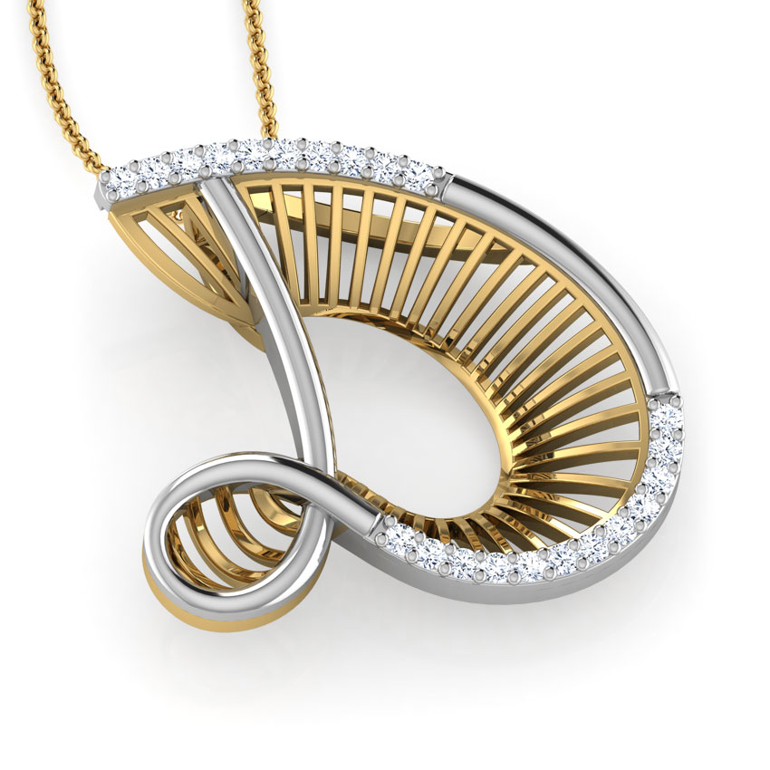 Dee Alphabet D Pendant