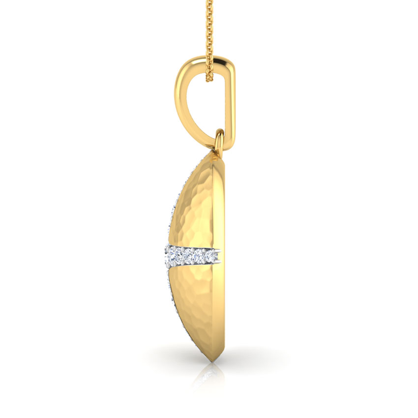 Nella Hammered Pendant