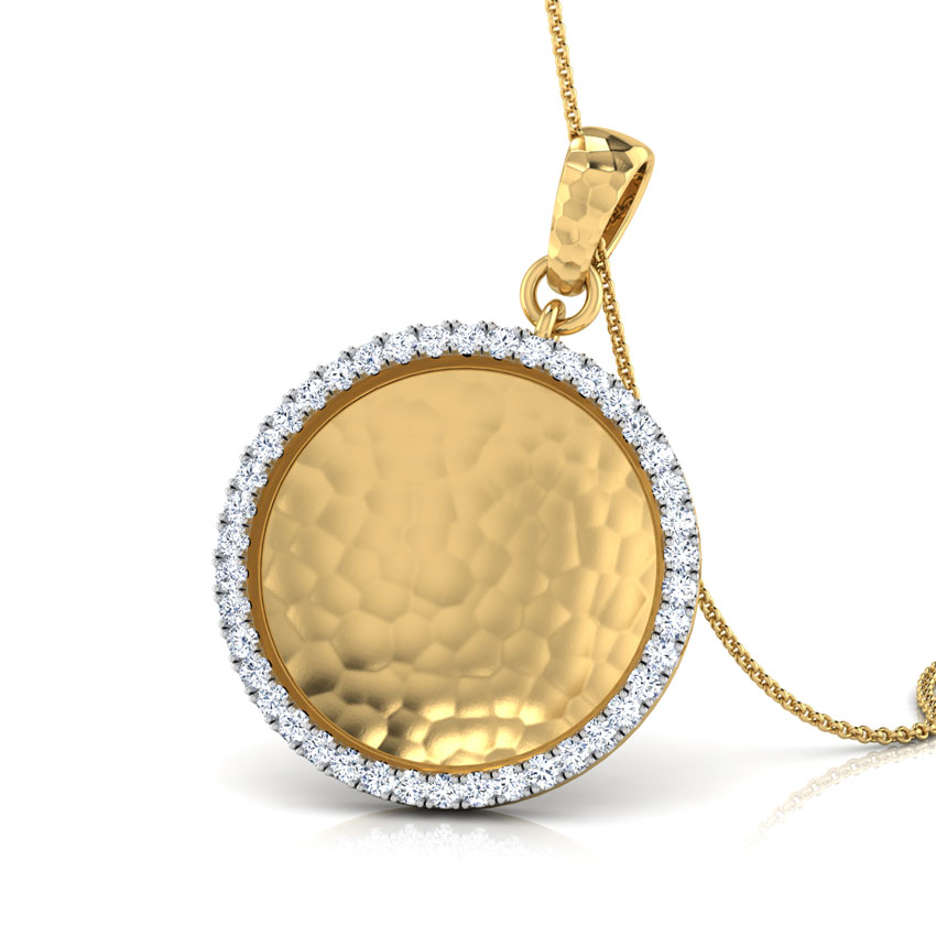 Isidora Hammered Pendant