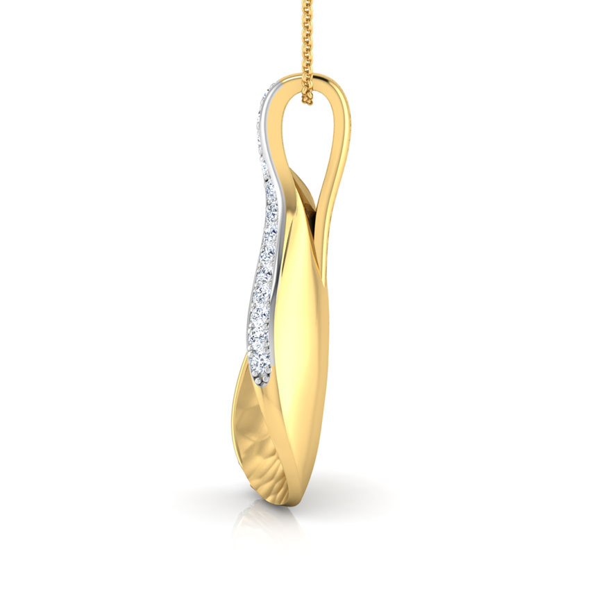 Isa Hammered Gemstone Pendant