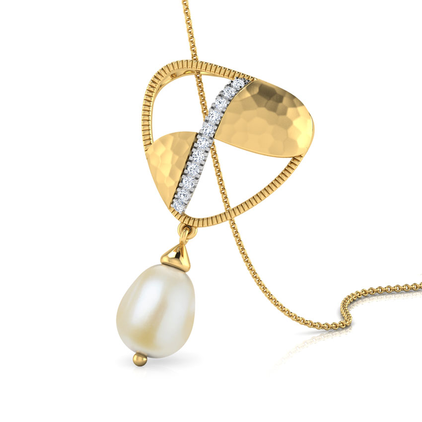 Isotta Hammered Pendant