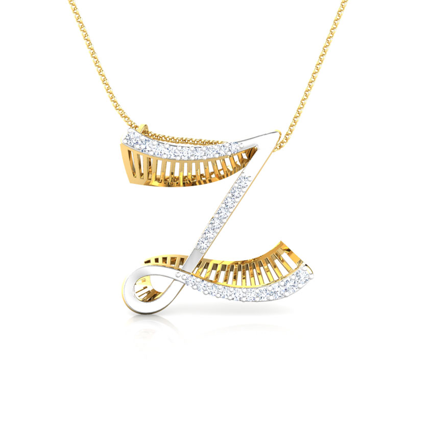 Brady Alphabet Z Pendant