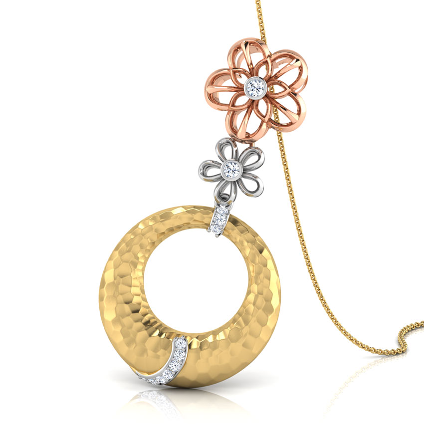 Bruna Hammered Pendant