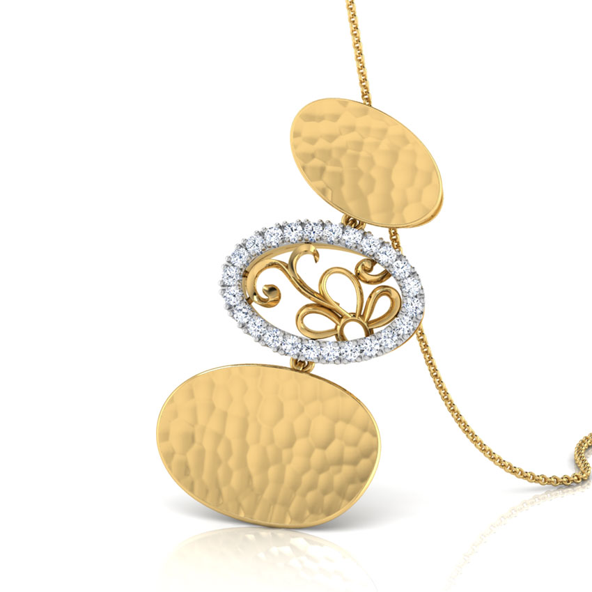 Alvisa Hammered Pendant