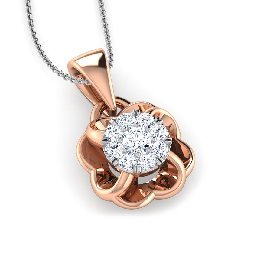 Fran Bloom Diamond Pendant