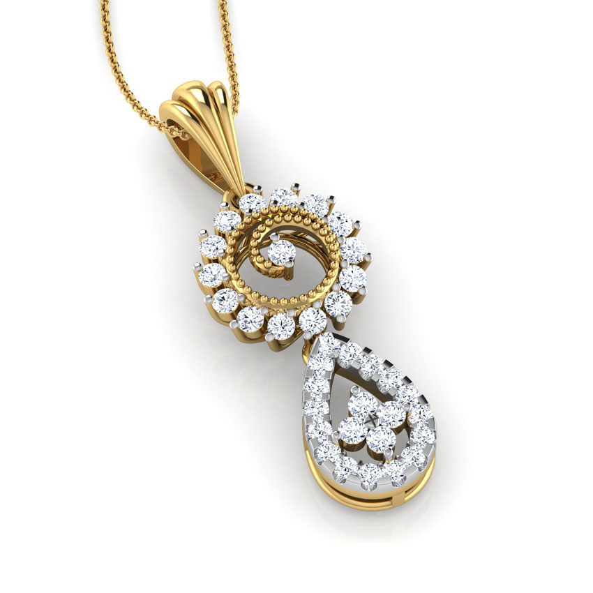 Sun Diamond Pendant