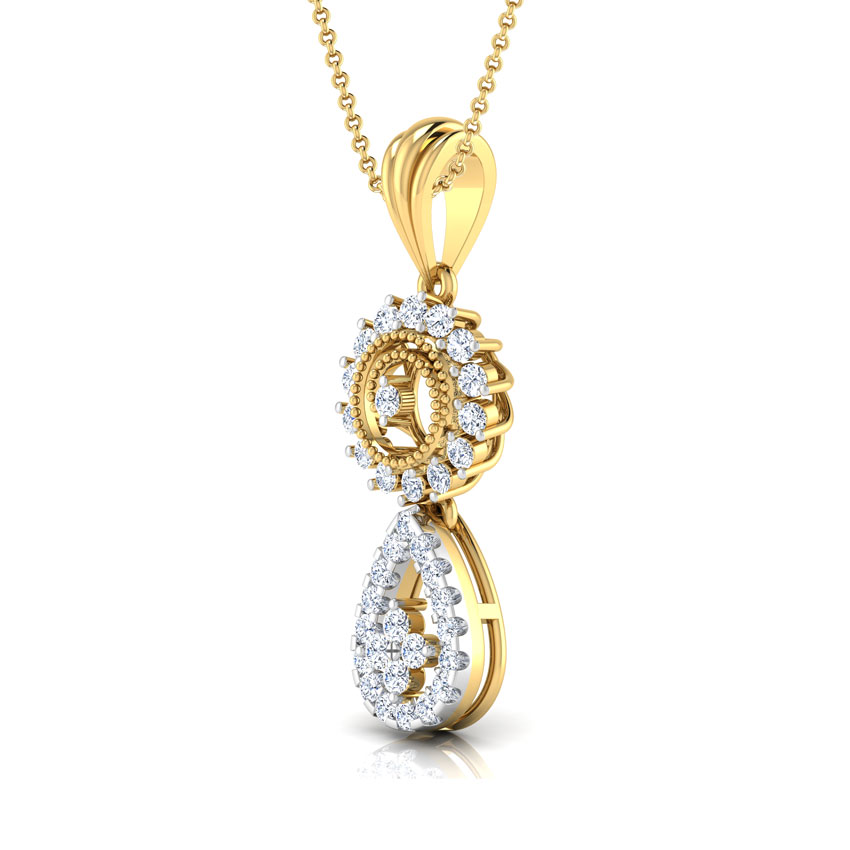 Sun Diamond Pendant