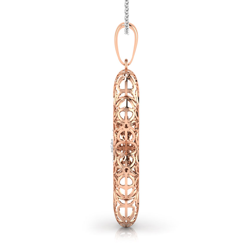 Tress Trellis Diamond Pendant