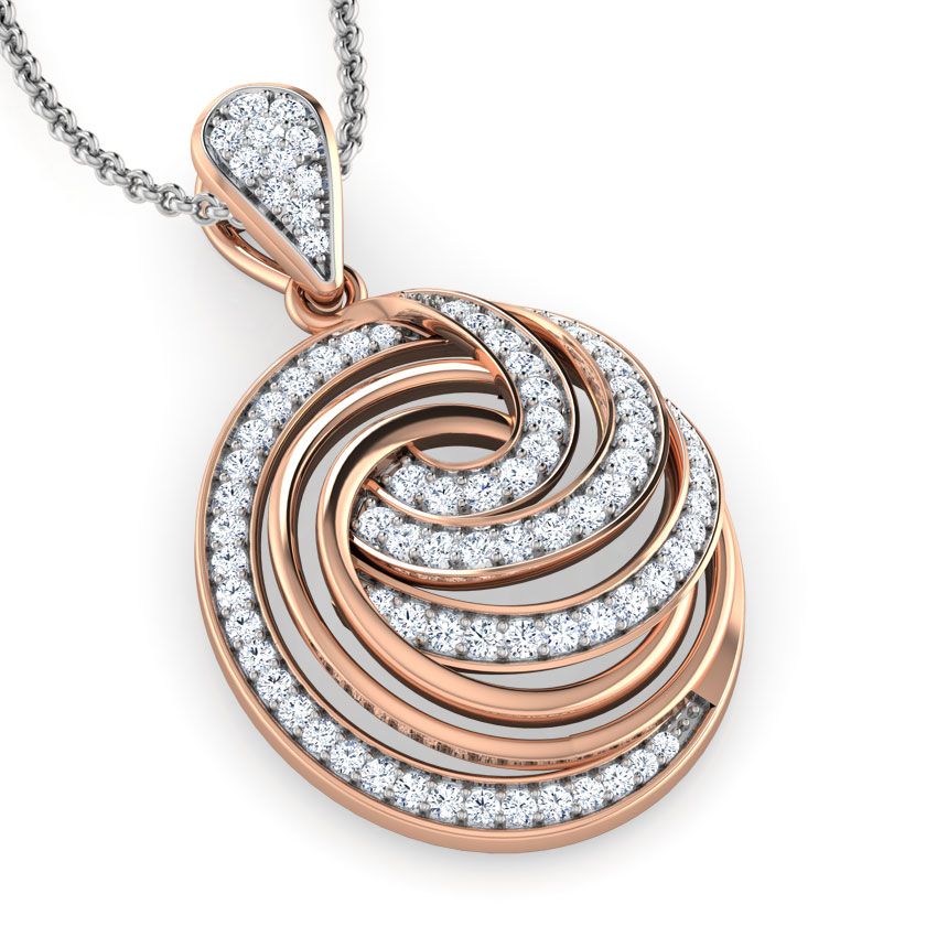 Swirl Diamond Pendant Swirl Diamond Pendant