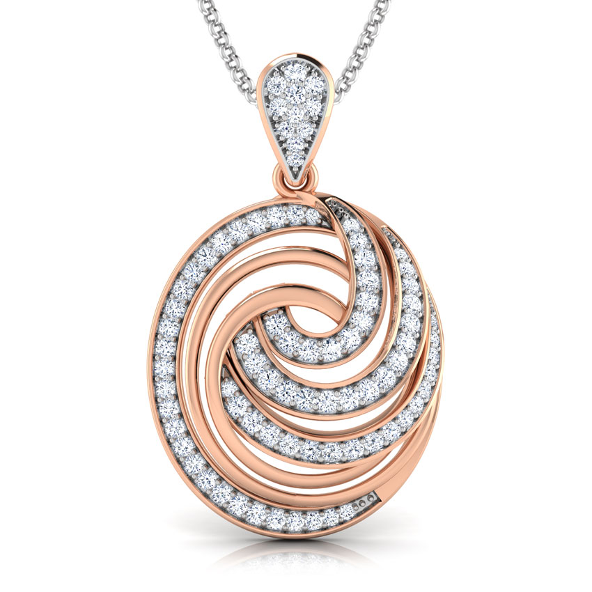 Swirl Diamond Pendant Swirl Diamond Pendant