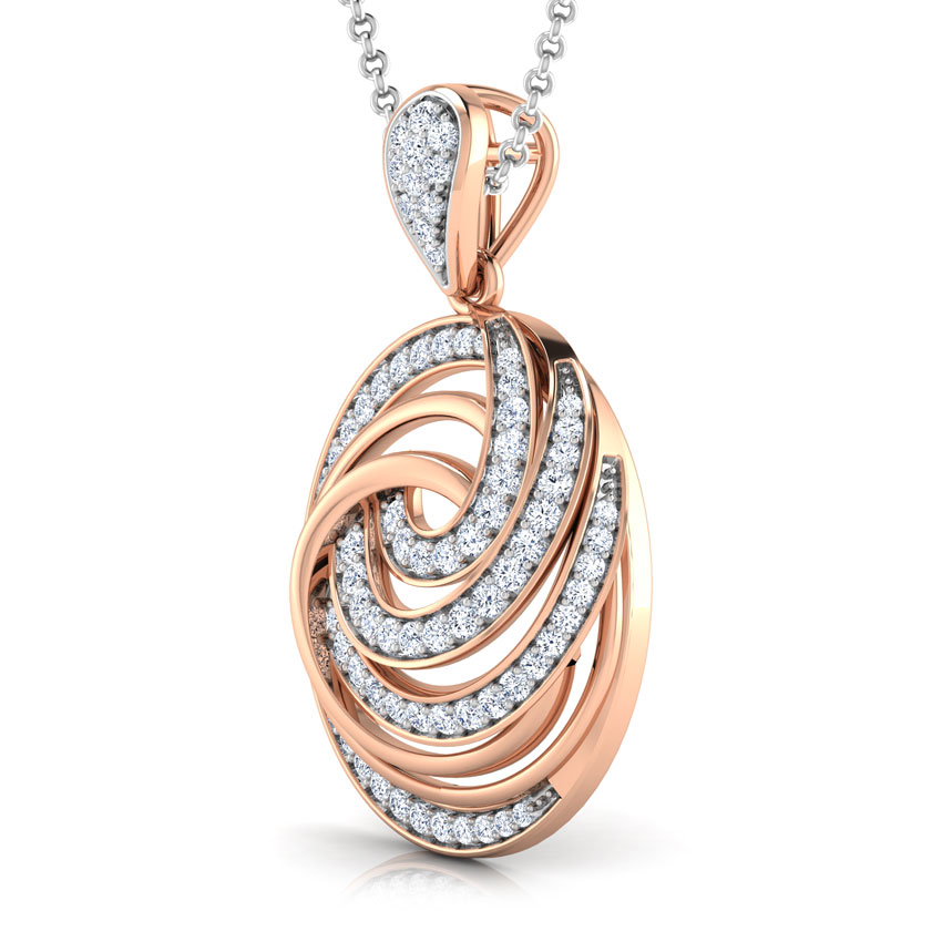 Swirl Diamond Pendant Swirl Diamond Pendant
