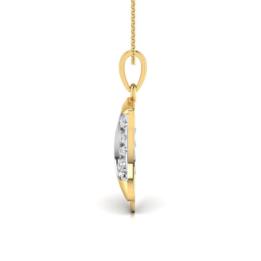 Diamond Boot Pendant