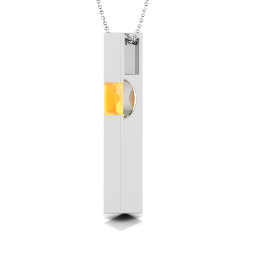 Personalised Baguette Pendant