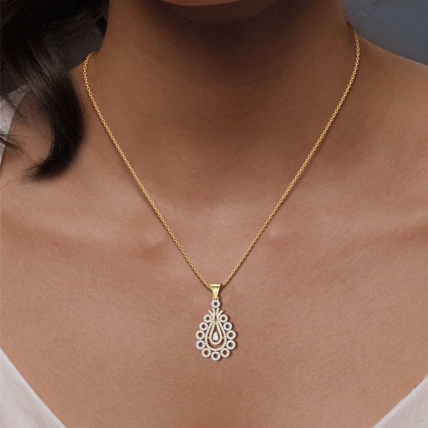 Splash Diamond Pendant