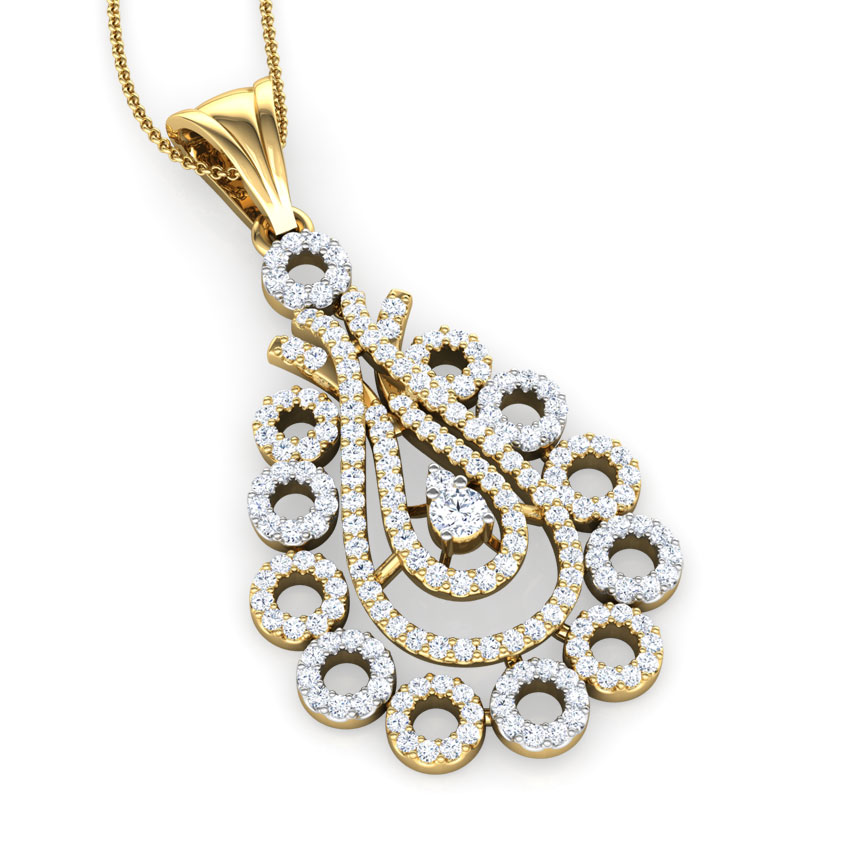 Splash Diamond Pendant