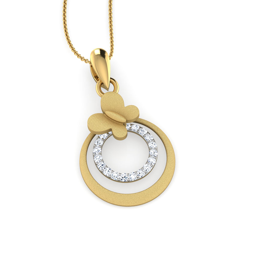 Classic Butterfly Diamond Pendant Classic Butterfly Diamond Pendant