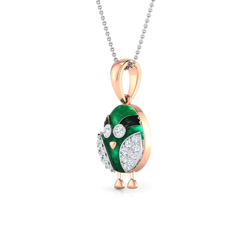 Bubo Owl Pendant