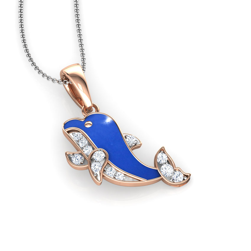Bubbie Whale Pendant