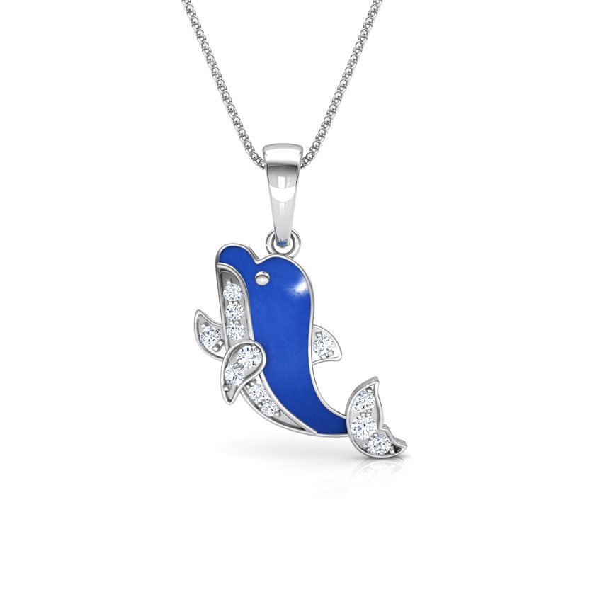 Bubbie Whale Pendant