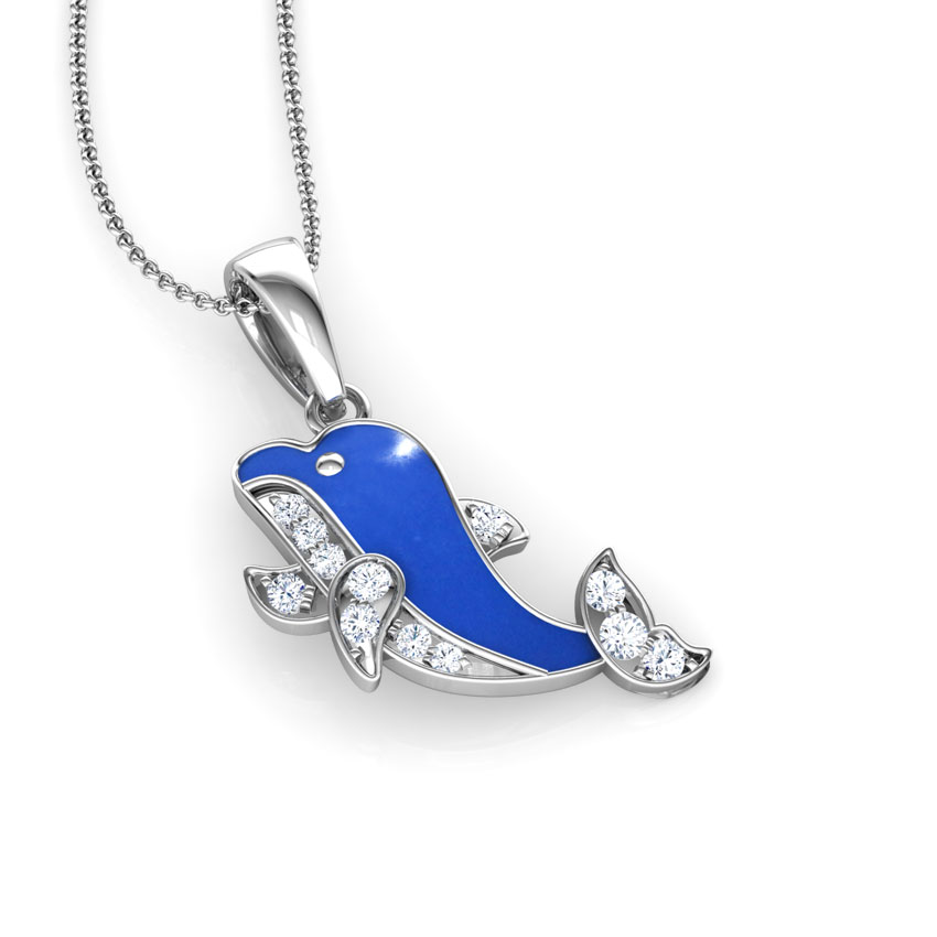 Bubbie Whale Pendant