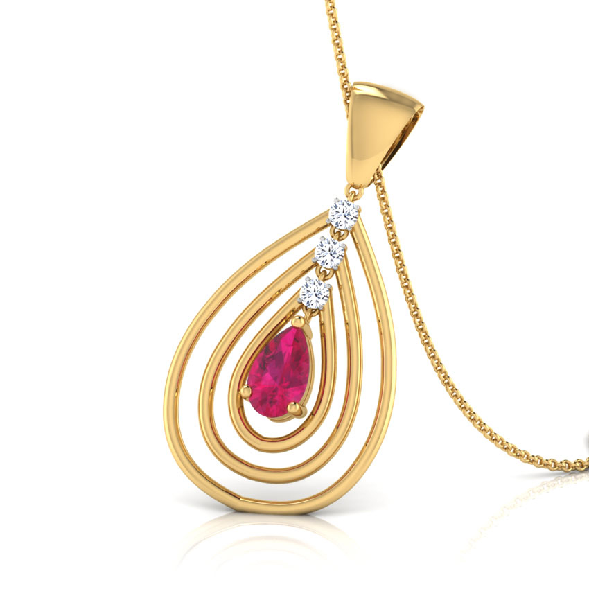 Triplet Drop Pendant