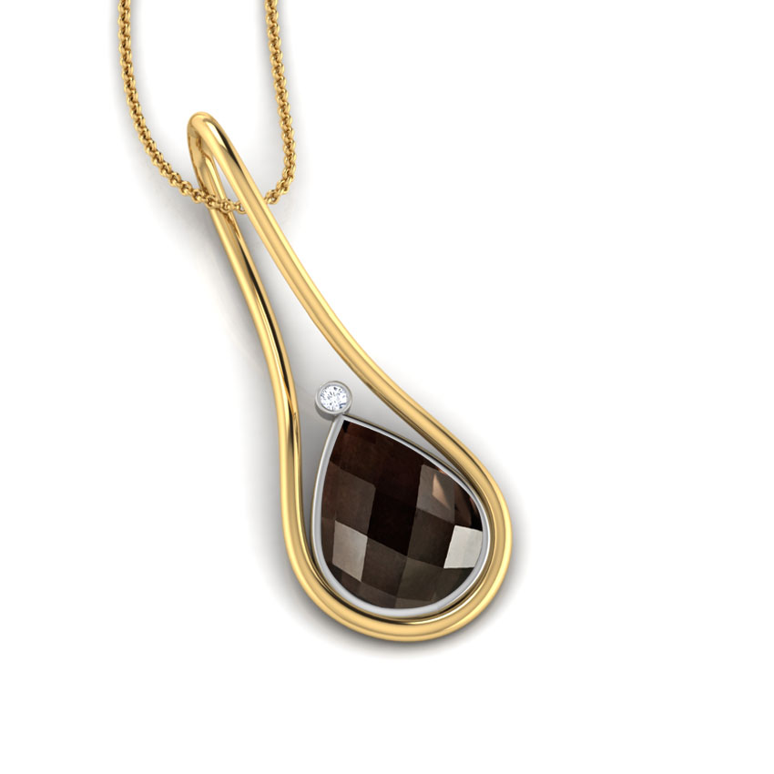 Poire Gemstone Pendant
