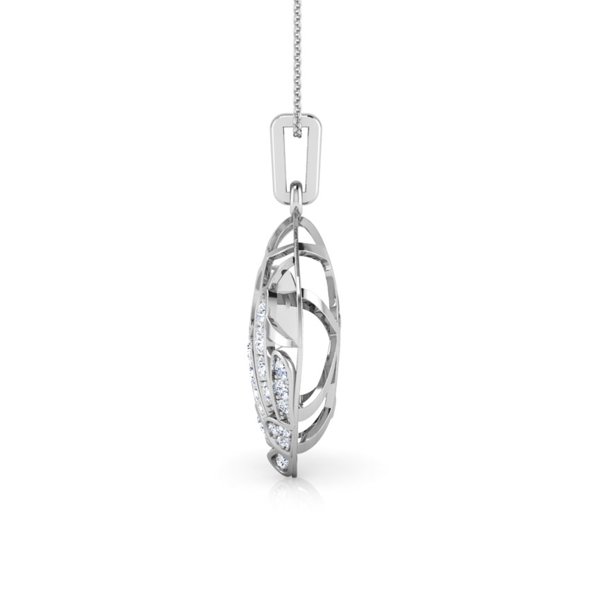 Tangle Diamond Flower Pendant Tangle Diamond Flower Pendant