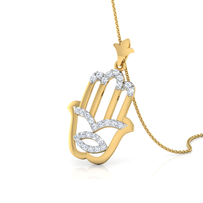 Hamsa Hand Pendant