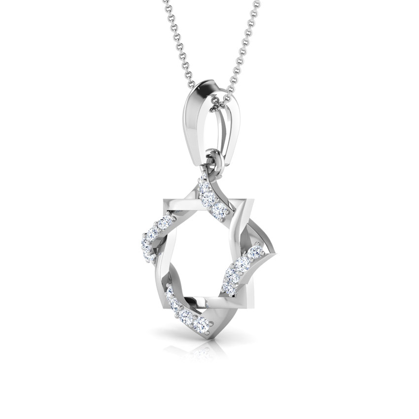 Twine Star Diamond Pendant Twine Star Diamond Pendant