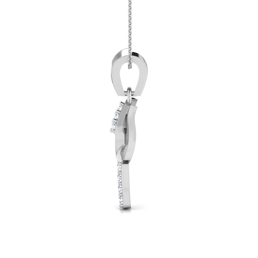 Shiva Trishul Diamond Pendant Shiva Trishul Diamond Pendant