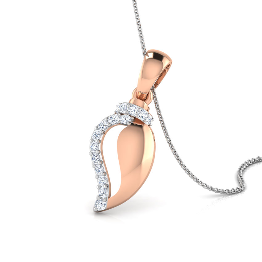 Shankh Diamond Pendant Shankh Diamond Pendant