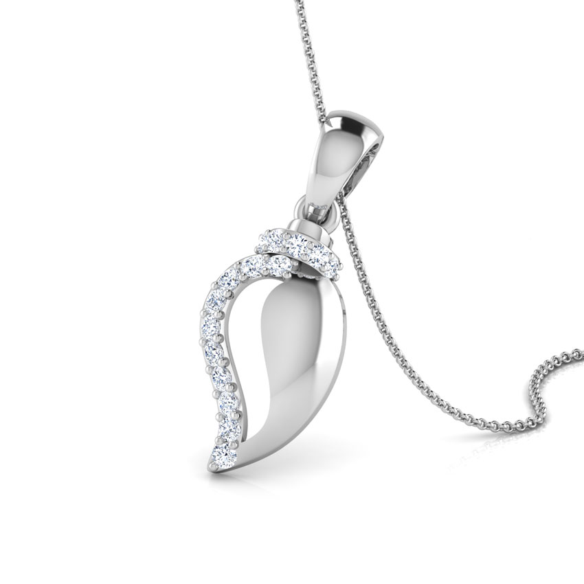 Shankh Diamond Pendant Shankh Diamond Pendant