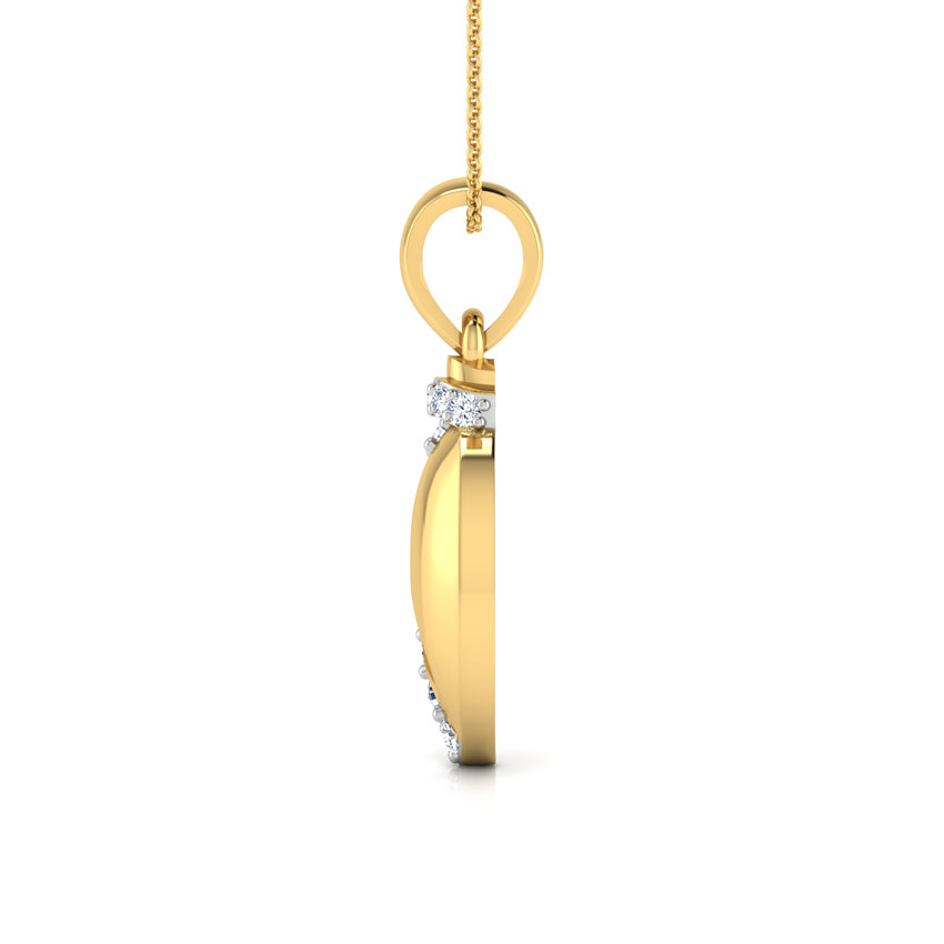 Shankh Diamond Pendant