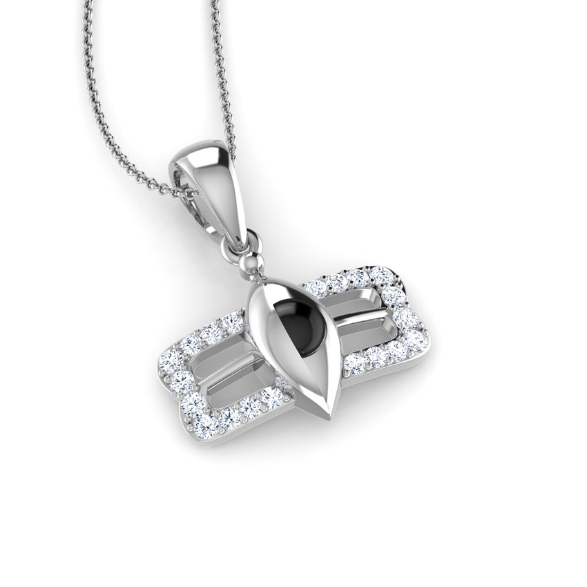 Lord Shiva Third Eye Diamond Pendant