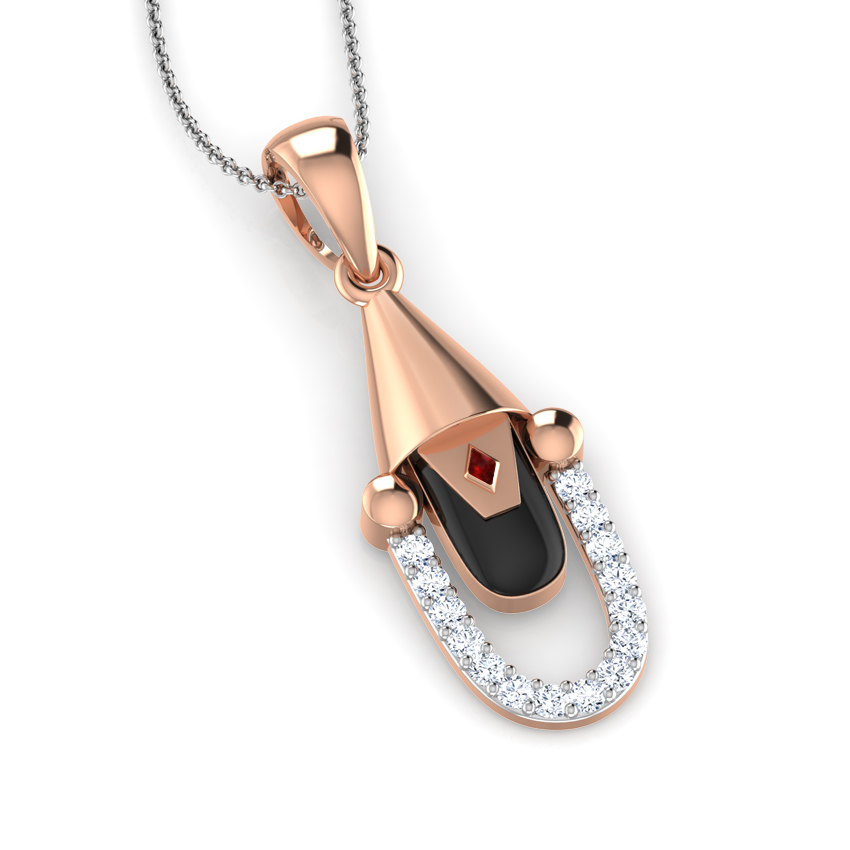 God Balaji Diamond Pendant