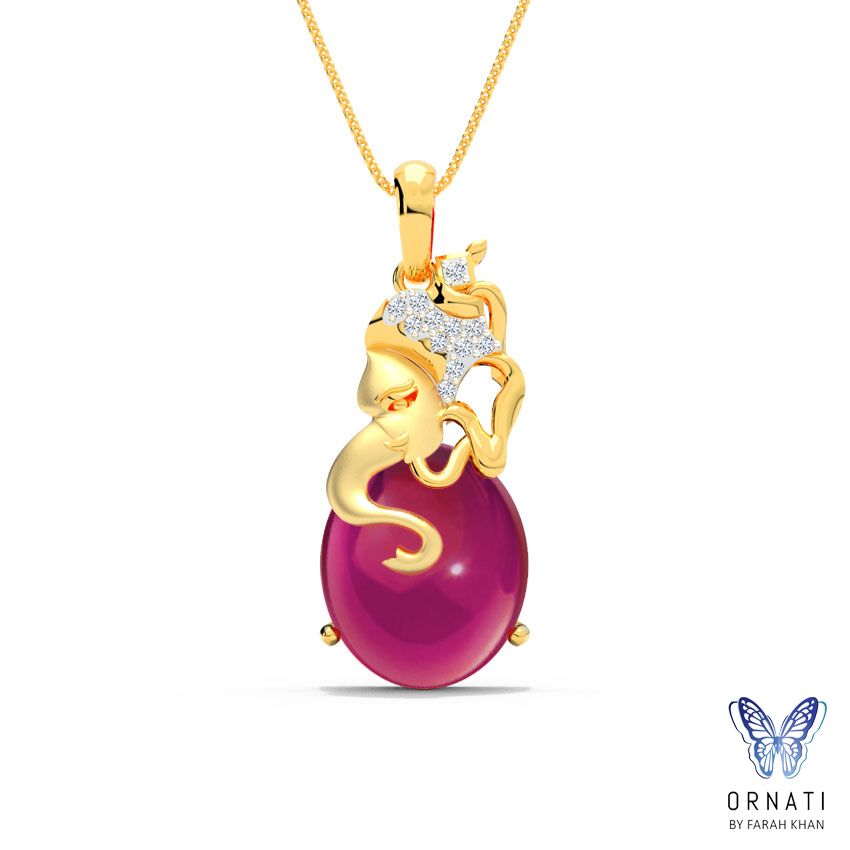 Ganesha Deity Pendant