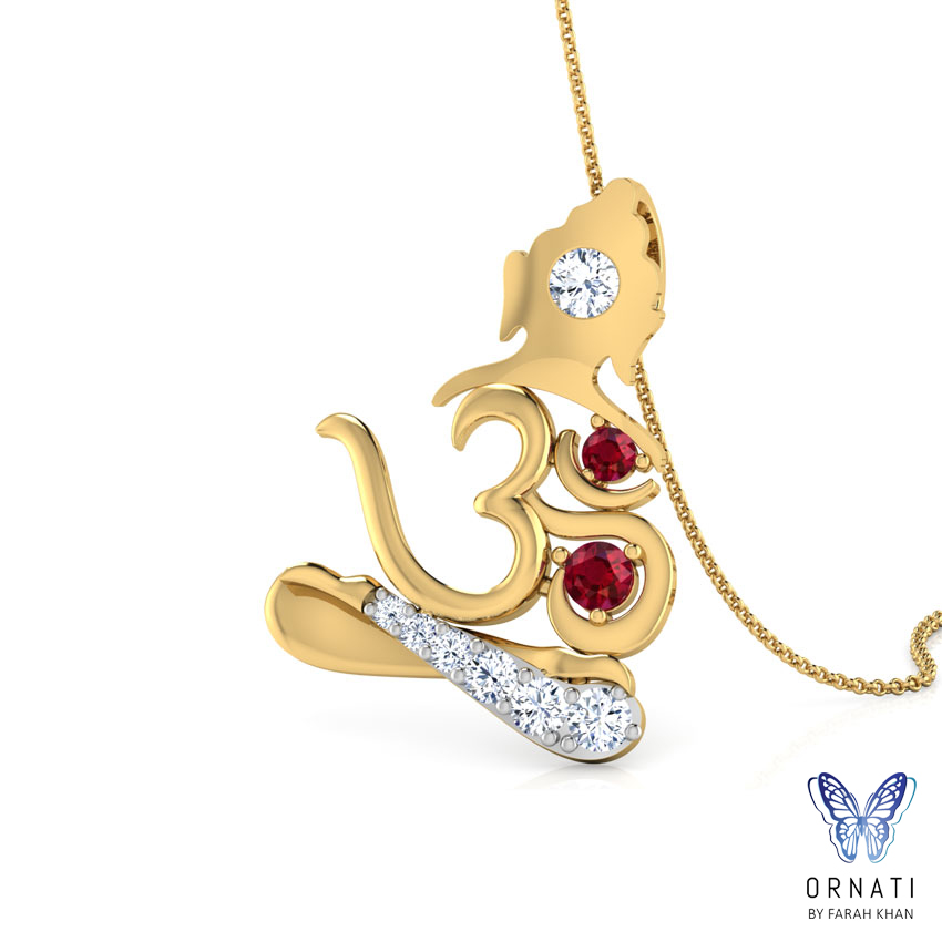 Om Buddha Pendant