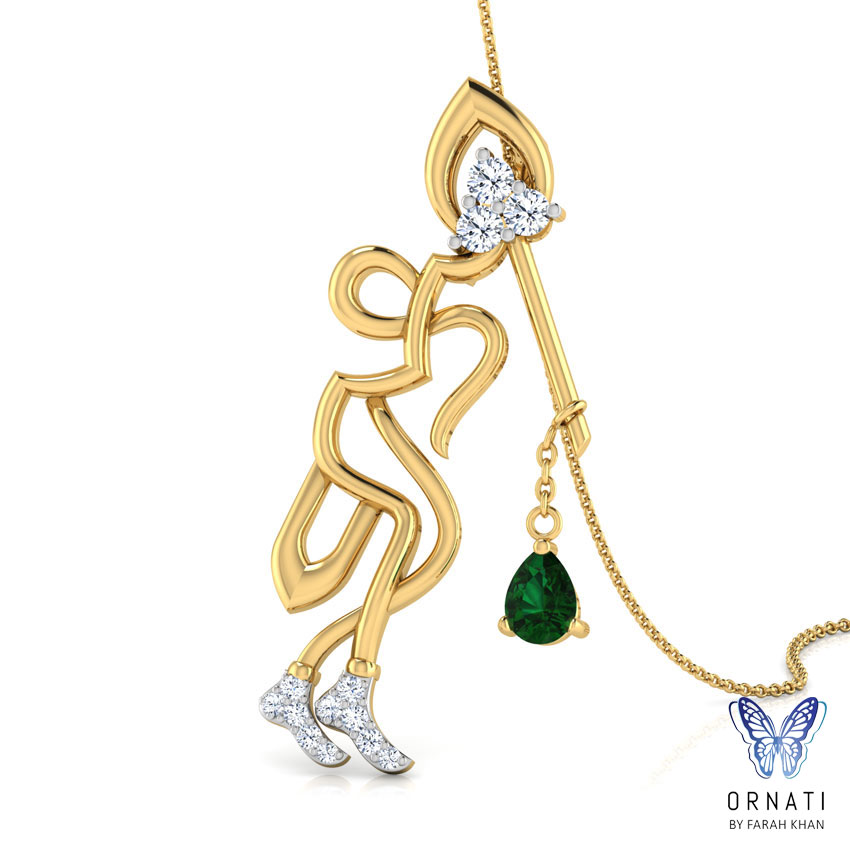 Krishna Flute Pendant