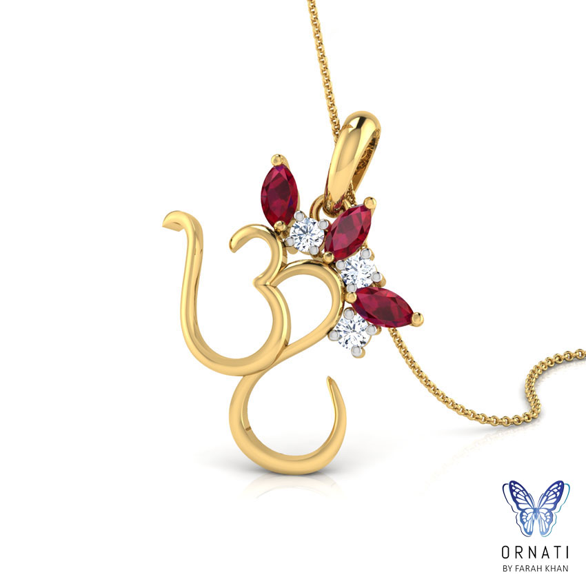 Petal Om Pendant