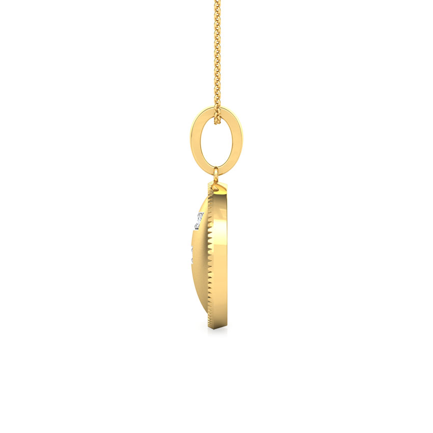 Alphabet F Pendant