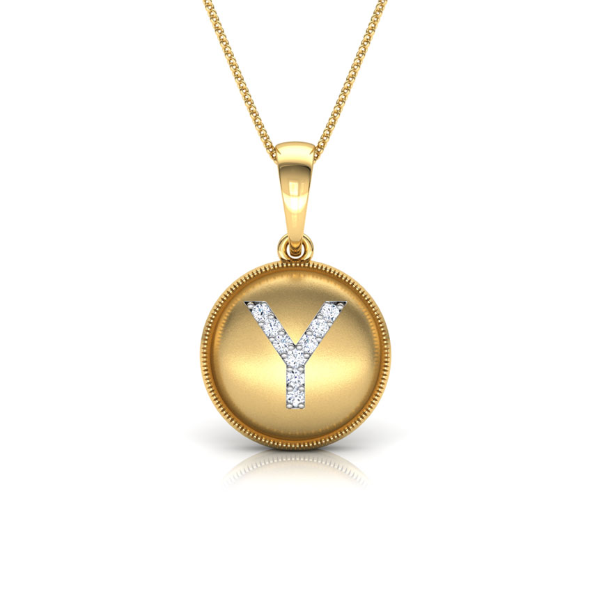 Alphabet Y Pendant