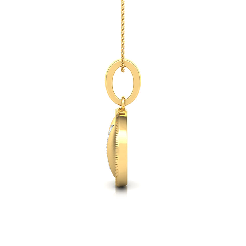 Alphabet Y Diamond Pendant
