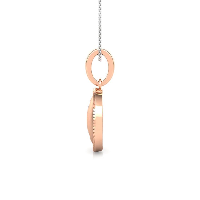 Alphabet I Diamond Pendant