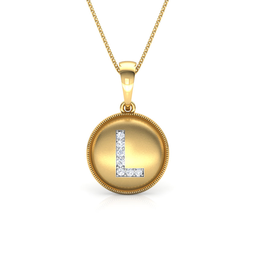 Alphabet L Pendant