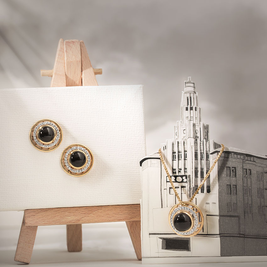 Eros Minaret Gemstone Pendant