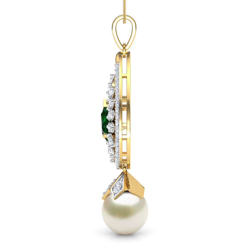 Stark Pear Gemstone Pendant